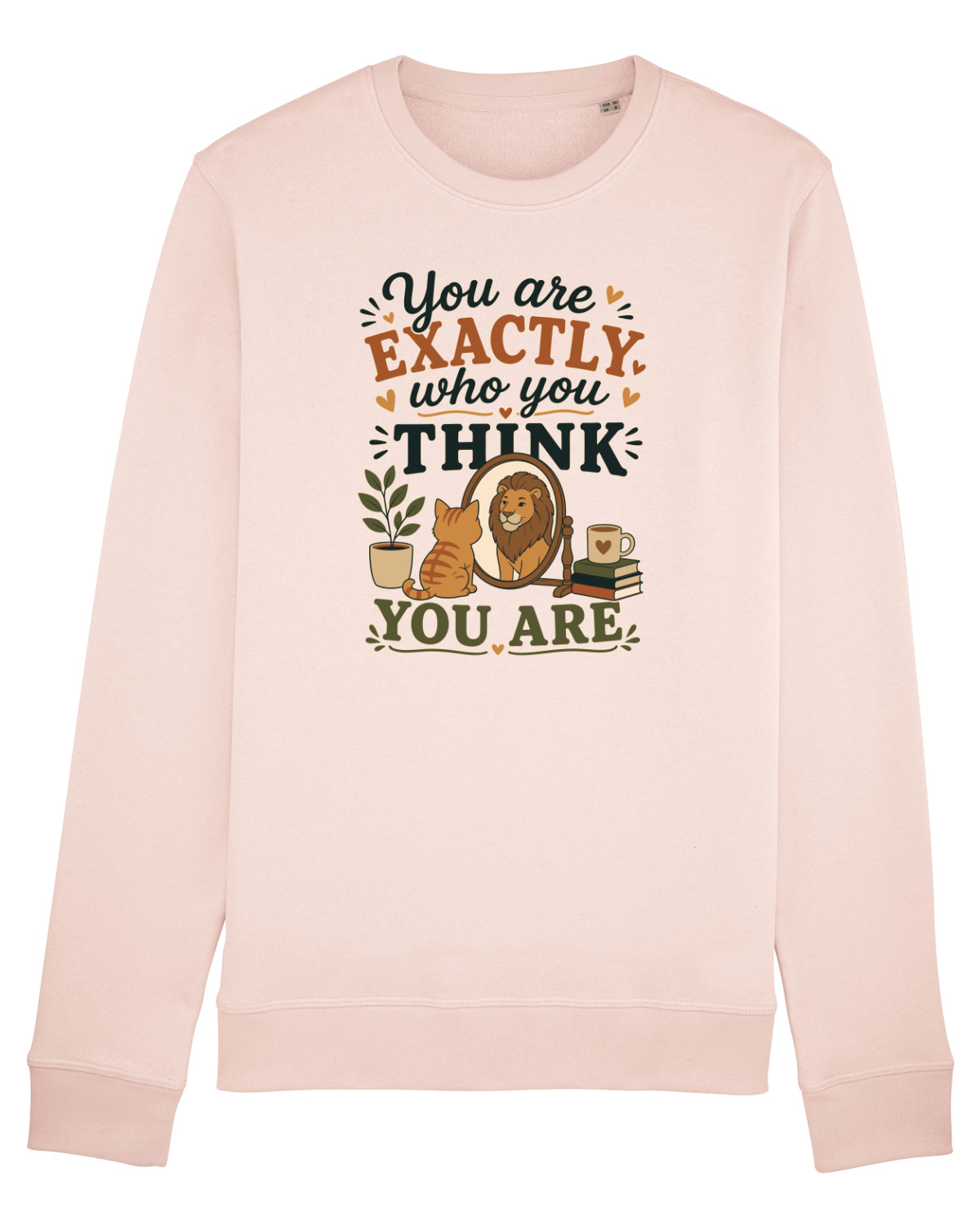Bluză mânecă lungă Unisex Rise Candy Pink