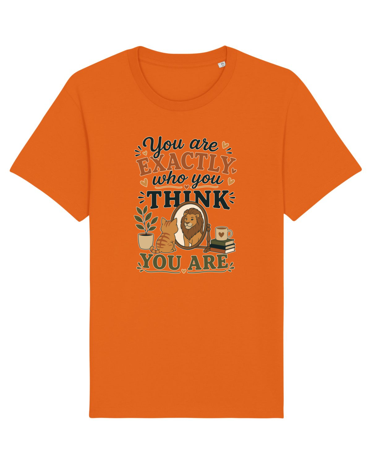 Tricou mânecă scurtă Unisex Rocker Bright Orange