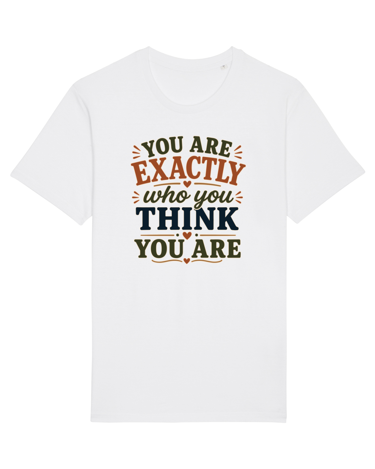 Tricou mânecă scurtă Unisex Rocker White