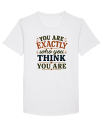 Positive Mindset Self Confidence Personal Growth Inspirational Motivation Tricou mânecă scurtă guler larg Bărbat Skater