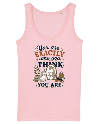 Unicorn Confidence Motivation Positive Mindset Dream Big Inspirational Desi Cotton Pink