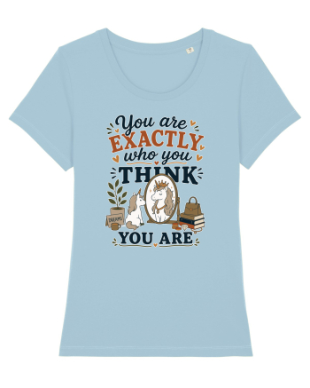 Unicorn Confidence Motivation Positive Mindset Dream Big Inspirational Desi Sky Blue