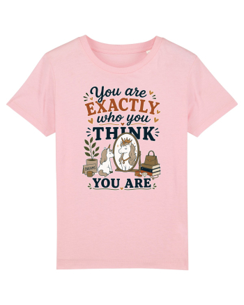 Unicorn Confidence Motivation Positive Mindset Dream Big Inspirational Desi Cotton Pink