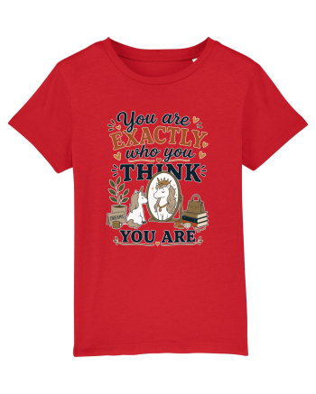 Unicorn Confidence Motivation Positive Mindset Dream Big Inspirational Desi Red