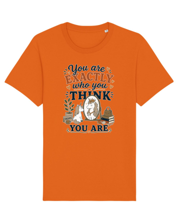 Unicorn Confidence Motivation Positive Mindset Dream Big Inspirational Desi Bright Orange