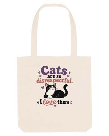 Funny Cat Lover Quote Disrespectful Cat Humor Sarcastic Feline Owner Natural
