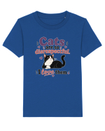 Funny Cat Lover Quote Disrespectful Cat Humor Sarcastic Feline Owner Tricou mânecă scurtă  Copii Mini Creator