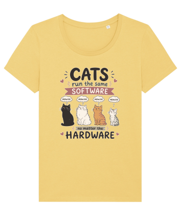 Funny Programmer Cat Lover Coding Humor Software Hardware Cat Quote Jojoba