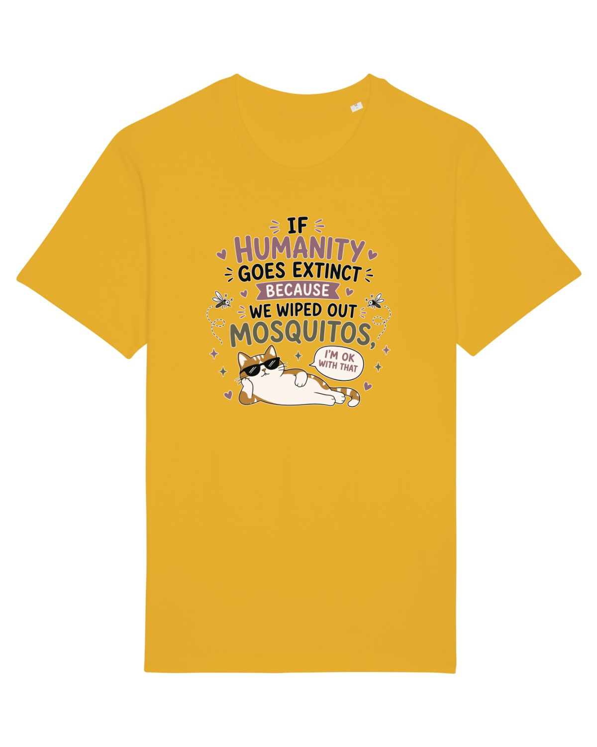 Tricou mânecă scurtă Unisex Rocker Spectra Yellow