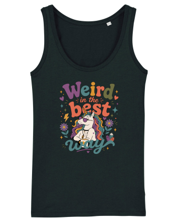 Funny Unicorn Quote Weird In The Best Way Magical Unicorn Humor Black