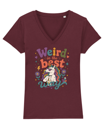 Funny Unicorn Quote Weird In The Best Way Magical Unicorn Humor Burgundy