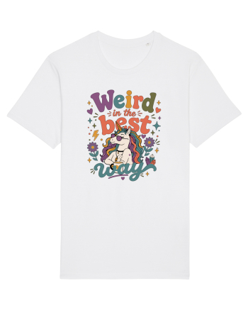 Funny Unicorn Quote Weird In The Best Way Magical Unicorn Humor White