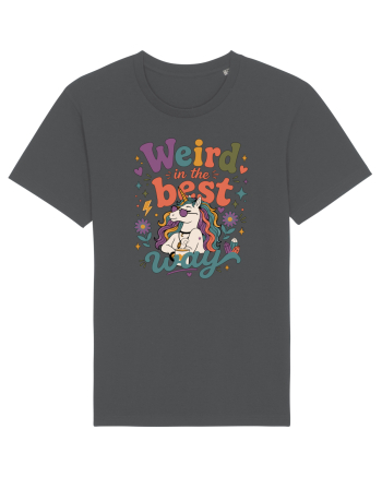 Funny Unicorn Quote Weird In The Best Way Magical Unicorn Humor Anthracite