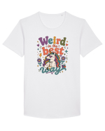 Funny Unicorn Quote Weird In The Best Way Magical Unicorn Humor Tricou mânecă scurtă guler larg Bărbat Skater