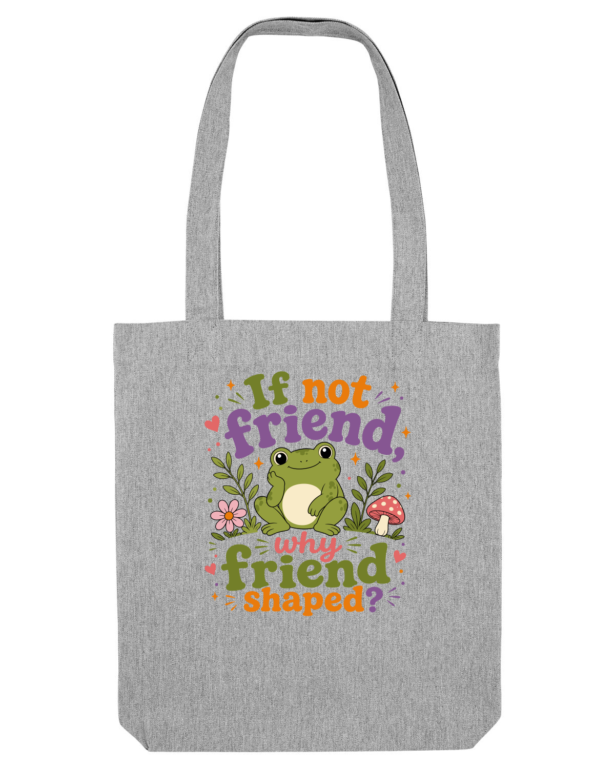 Sacoșă textilă Heather Grey