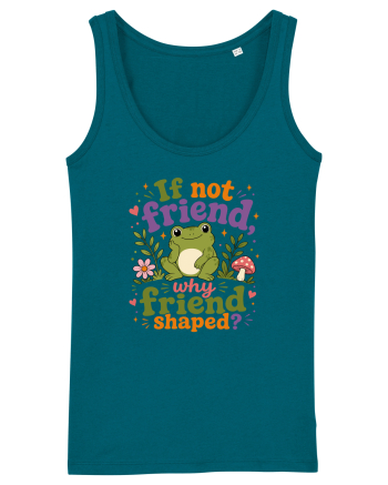 Cute Frog Meme If Not Friend Why Friend Shaped Funny Frog Humor Ocean Depth