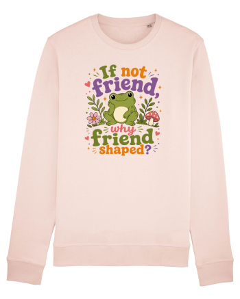 Cute Frog Meme If Not Friend Why Friend Shaped Funny Frog Humor Candy Pink