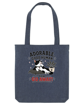 Funny Cat Attitude Design for Cat Owners and Feline Lovers Midnight Blue