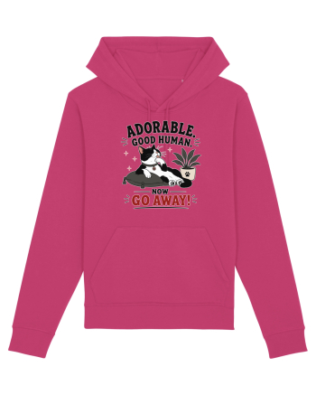Funny Cat Attitude Design for Cat Owners and Feline Lovers Raspberry