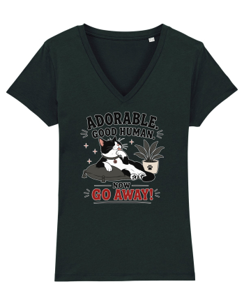 Funny Cat Attitude Design for Cat Owners and Feline Lovers Black
