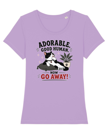 Funny Cat Attitude Design for Cat Owners and Feline Lovers Lavender Dawn