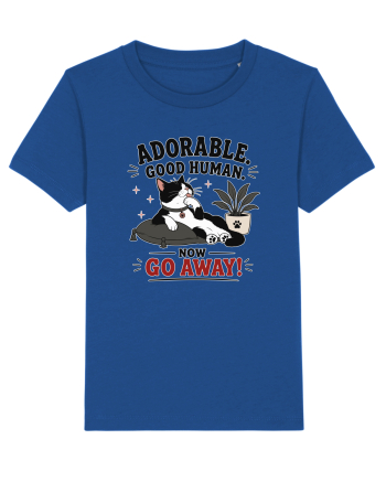Funny Cat Attitude Design for Cat Owners and Feline Lovers Majorelle Blue