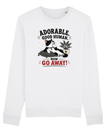 Funny Cat Attitude Design for Cat Owners and Feline Lovers White