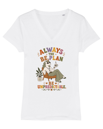 Hippie Unicorn Humor Design for Free Spirits and Boho Lifestyle Fans White
