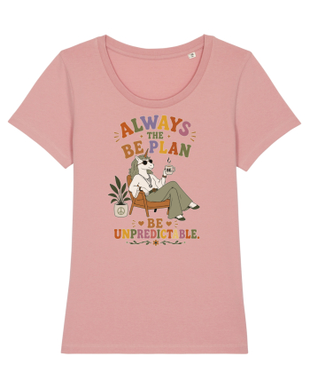 Hippie Unicorn Humor Design for Free Spirits and Boho Lifestyle Fans Canyon Pink