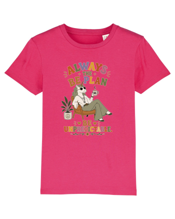 Hippie Unicorn Humor Design for Free Spirits and Boho Lifestyle Fans Raspberry
