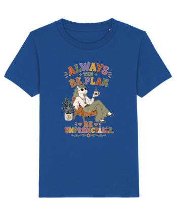 Hippie Unicorn Humor Design for Free Spirits and Boho Lifestyle Fans Majorelle Blue