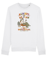 Hippie Unicorn Humor Design for Free Spirits and Boho Lifestyle Fans Bluză mânecă lungă Unisex Rise