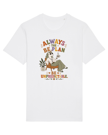 Hippie Unicorn Humor Design for Free Spirits and Boho Lifestyle Fans White