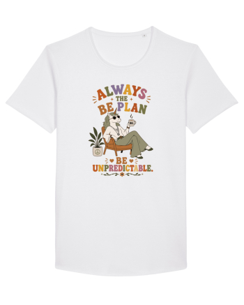 Hippie Unicorn Humor Design for Free Spirits and Boho Lifestyle Fans White