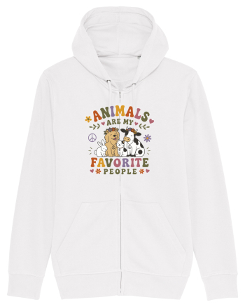 Funny Animal Lover Design for Pet Lovers and Introverts White