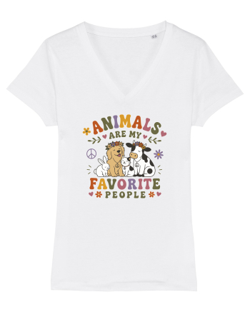 Funny Animal Lover Design for Pet Lovers and Introverts White