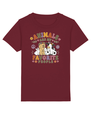 Funny Animal Lover Design for Pet Lovers and Introverts Burgundy