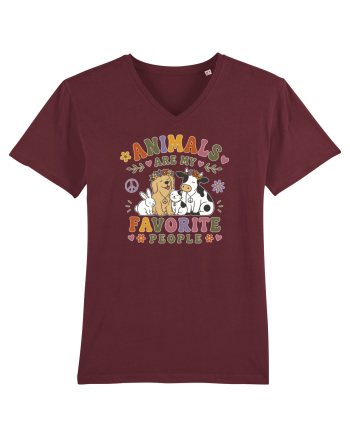 Funny Animal Lover Design for Pet Lovers and Introverts Burgundy
