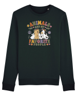 Funny Animal Lover Design for Pet Lovers and Introverts Bluză mânecă lungă Unisex Rise
