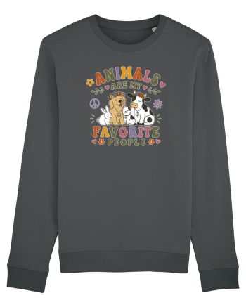 Funny Animal Lover Design for Pet Lovers and Introverts Anthracite