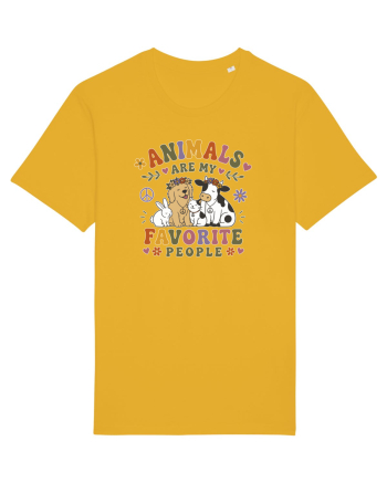 Funny Animal Lover Design for Pet Lovers and Introverts Spectra Yellow