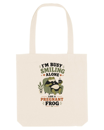 Funny Introvert Frog Design for Solitude Lovers and Quiet Personalities Natural