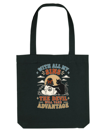 Funny Hippie Humor Design for Free Spirits and Rebel Minds Black