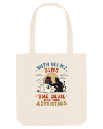Funny Hippie Humor Design for Free Spirits and Rebel Minds Sacoșă textilă