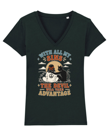 Funny Hippie Humor Design for Free Spirits and Rebel Minds Black