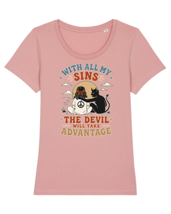 Funny Hippie Humor Design for Free Spirits and Rebel Minds Canyon Pink