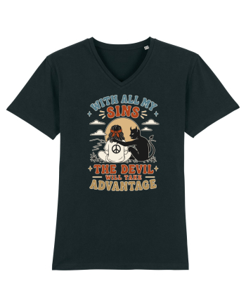 Funny Hippie Humor Design for Free Spirits and Rebel Minds Black