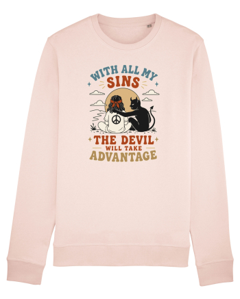 Funny Hippie Humor Design for Free Spirits and Rebel Minds Candy Pink