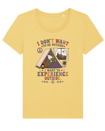 Funny Camping Hippie Unicorn Design for Introverts and Cozy Living Fans Jojoba