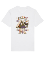 Funny Camping Hippie Unicorn Design for Introverts and Cozy Living Fans Tricou mânecă scurtă Unisex Rocker